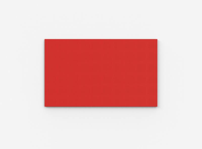 Lintex Textile opslagstavle 200x120cm Cara stof rød