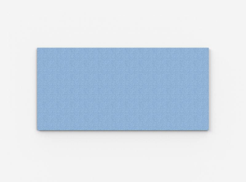 Lintex Textile opslagstavle 250x120cm Cara stof blå