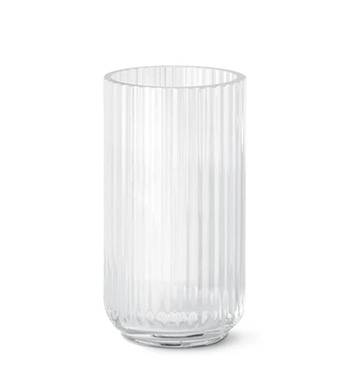 Lyngby vase 20 cm glasklar