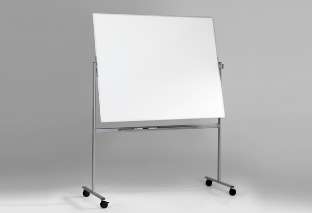 Lintex mobile svingtavle whiteboard 100x120cm