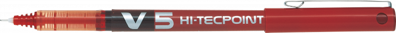 Pilot Hi-Tecpoint V5 fine 0,5mm rød