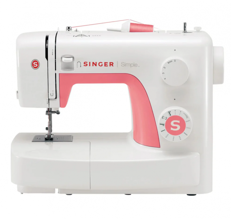 Singer Simple 3210 symaskine pink og hvid