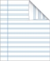 Bantex-skolehaefte-17x21cm-med-12-linjer-turkis