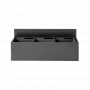 Bica-811-affaldsstation-3x20-liter-vaegthaengt-antracit---OUTLET