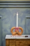 Bloomingville%20Pretzie%20Lysestage%20Keramik%20bagerkringle%20Brun