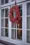 Bloomingville%20Winter%20berry%20krans%20kunstige%20blomster%20r%C3%B8de%20nuancer