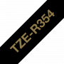 Brother-TZe-R354-satinbaand-24mm-guld-paa-sort-2