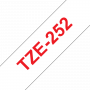 Brother-tape-TZe252-24mm-roed-paa-hvid-2