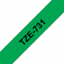 Brother-tape-TZe731-12mm-sort-paa-groen-3