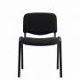 Comfort-Basic-kantinestol-med-sort-stof-og-sort-stel-1