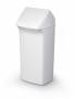 Durabin%20affaldsspand%20kvadratisk%2040%20liter%20med%20flip%20l%C3%A5g%20hvid