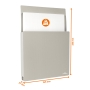 Durable%20Dokumentholder%20INFO%20BOX%20A4%20magnetisk%20gr%C3%A5