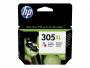 HP%20305XL%20H%C3%B8jtydende%20original%20bl%C3%A6kpatron%20Cyan%2CR%C3%B8d%2CGul