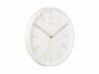 Karlsson-Belle-Numbers-vaegur-35cm-guld-og-hvid-1