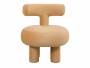 Leitmotiv-Abrazo-loungestol-58x67x58cm-brun