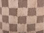 Leitmotiv-Checker-puf-OE36cm-brun-1