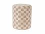 Leitmotiv-Checker-puf-OE36cm-brun