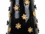 Leitmotiv-Golden-Flowers-loungebord-OE50cm-sort-1