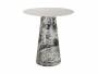 Leitmotiv-Mosaic-Marble-High-sidebord-40x42cm-hvid