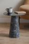 Leitmotiv-Mosaic-Marble-High-sidebord-40x42cm-sort-2