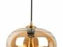 Leitmotiv-Pendant-Glamour-Sphere-loftlampe-OE30cm-glas-brun-2