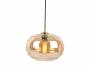 Leitmotiv-Pendant-Glamour-Sphere-loftlampe-OE30cm-glas-brun