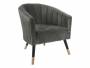 Leitmotiv-Royal-loungestol-med-velvet-stof-graa-1