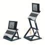 Leitz-Ergo-2-i-1-haeve-saenke-laptop-riser-til-skrivebord-graa