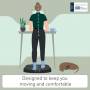 Leitz-Ergo-Active-ergonomisk-anti-traetheds-staamaatte-graa-9