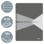 Leitz-Office-notesblok-A4-linieret-med-PP-omslag-graa-5