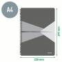 Leitz-Office-notesblok-med-spiral-A4-linjeret-graa-2