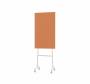 Lintex-Mono-mobile-glastavle-70x120cm-paa-graat-stativ-Brave-braendt-orange