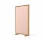 Lintex-Offset-Mobile-glastavle-med-eg-ramme-LTH41-Naive-rosa