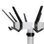 MAULcaligo-stumtjener-med-paraplyholder-1752cm-soelv-og-sort