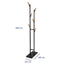 MAULrima-stumtjener-med-6-bambus-knager-183cm-sort-staal-3