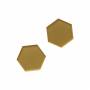 Naga-Nord-super-staerke-magneter-Hexagonal-25x28cm-guld-2-stk