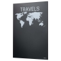 Naga-Travels-magnetisk-kridttavle-i-staal-60x90cm-med-verdenskort
