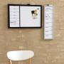 Naga-whiteboard-ugetavle-60x40cm-med-engelsk-tekst-og-sort-ramme-1