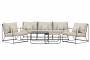 Palazzo-sofasaet-med-sofa-2-stole-og-bord-sort-og-beige