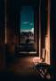 Plakat%20med%20sydlandsk%20stemning%2021x30cm%20i%20brunlige%20farver