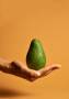 Plakat-Avocado-21x30cm-med-groen-og-orange-kontrast