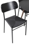 Sleek-spisebordssaet-195x95cm-sort-bord--6-sorte-fletstole-2