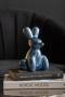 Statue-Balloon-Bunny-9x15cm-keramik-blaa-3