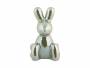 Statue-Balloon-Bunny-9x15cm-keramik-groen-1