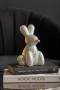 Statue-Balloon-Bunny-9x15cm-keramik-hvid-3