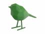 Statue-Origami-bird-7x13x17cm-groen