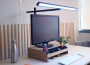 Unilux-ELITE-Lumino-bordlampe-til-skaerm-med-bordklemme-sort-2