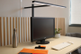 Unilux-ELITE-Lumino-bordlampe-til-skaerm-med-bordklemme-sort