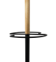 Unilux-SNOOD-stumtjener-175cm-i-trae-og-sort-3