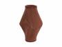 Vase-Twisted-OE16cm-brun